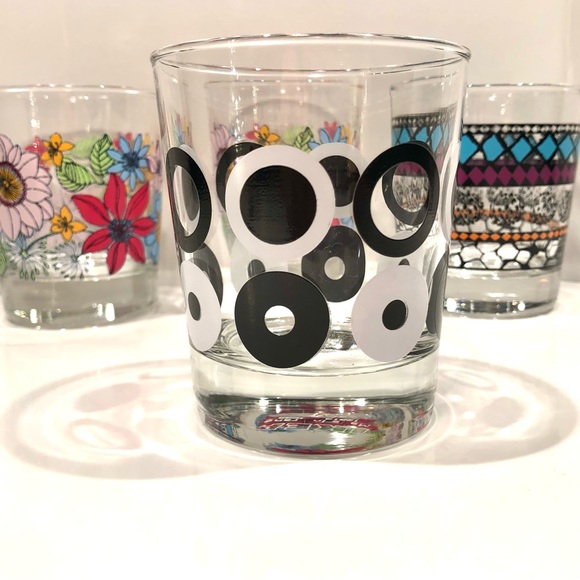 4 Vintage IKEA low tumbler drinking glasses. 3 3/4” tall. Made in France. - Picture 3 of 4